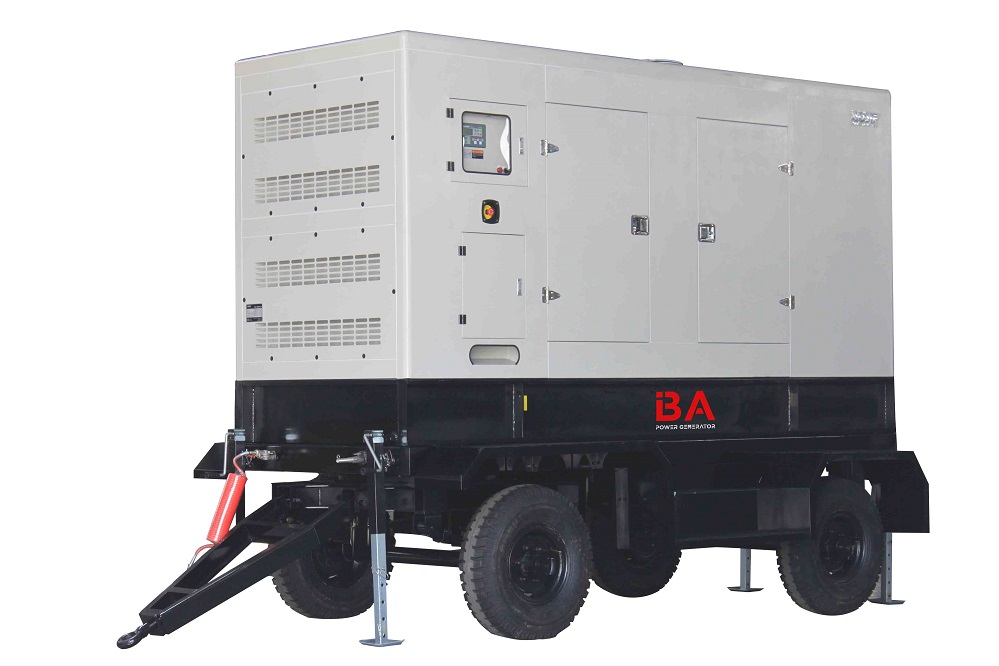 Trailer type 500kw 625kva UKKMS diesel generator set