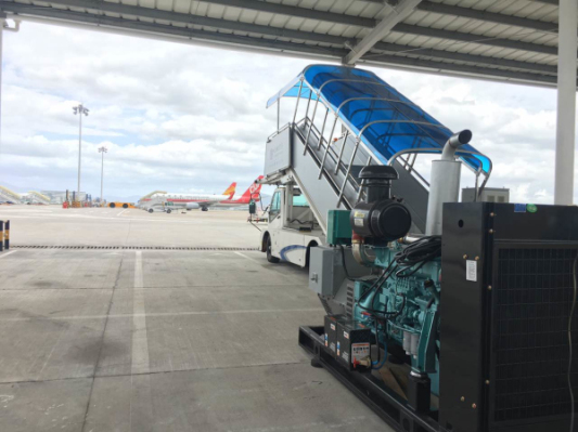 ba 200kva generator bahan bakar diesel digunakan di bandara xiamen untuk tahun 2017 brics xiamen